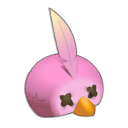Sombrero de pío rosa