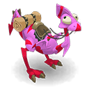 Orchid and Crimson Dragoturkey