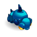 Larva azul