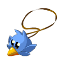 Blue Piwi Amulet