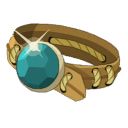 Cinturón tortuga azul