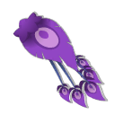 Capa de pío violeta