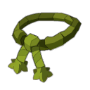 Cinturón de pío verde