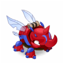 Ruby and Sapphire Rhineetle