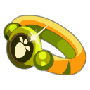 Brazalete de awelito wabbit blanco
