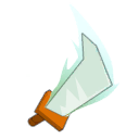 Lame givrée du Chevalier de Glace