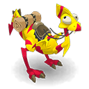 Dragodinde Dorée et Pourpre