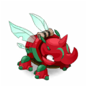 Ruby and Emerald Rhineetle