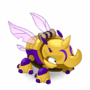 Golden and Indigo Rhineetle