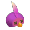 Sombrero de pío violeta