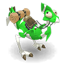 Emerald and Ivory Dragoturkey