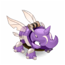 Amethyst and Almond Rhineetle