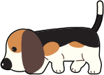 Sniffing dog