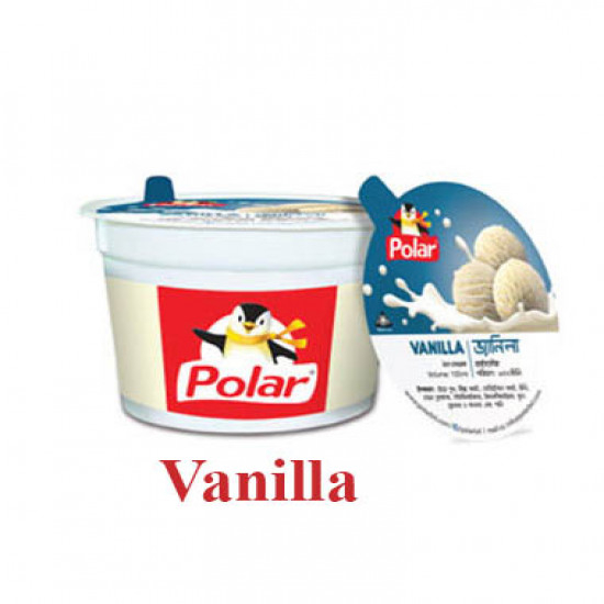 Polar Vanilla Cup Ice Cream 110ml
