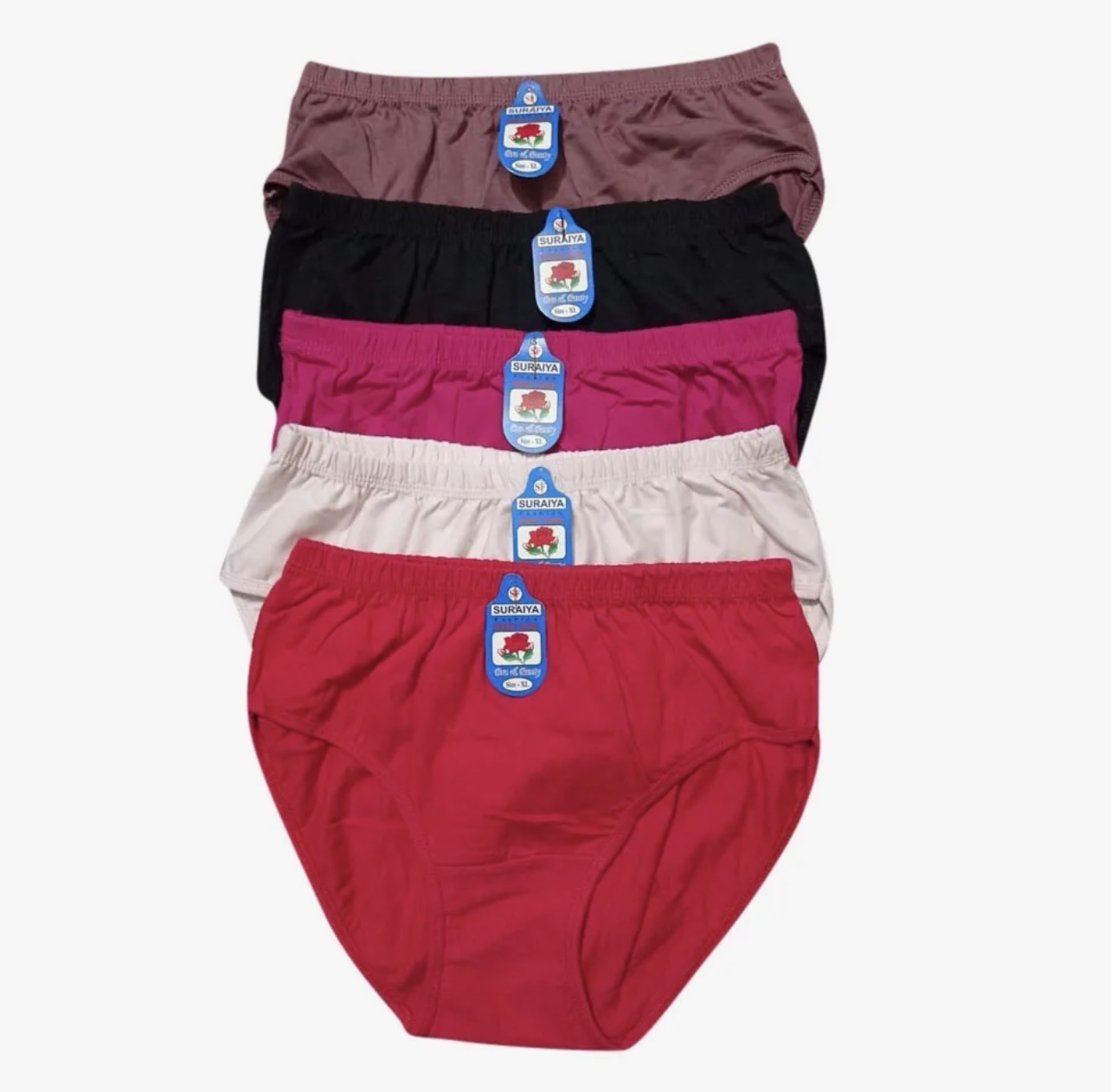 Premium 6 pieces combo cotton Panty for Women and Girl - Panty