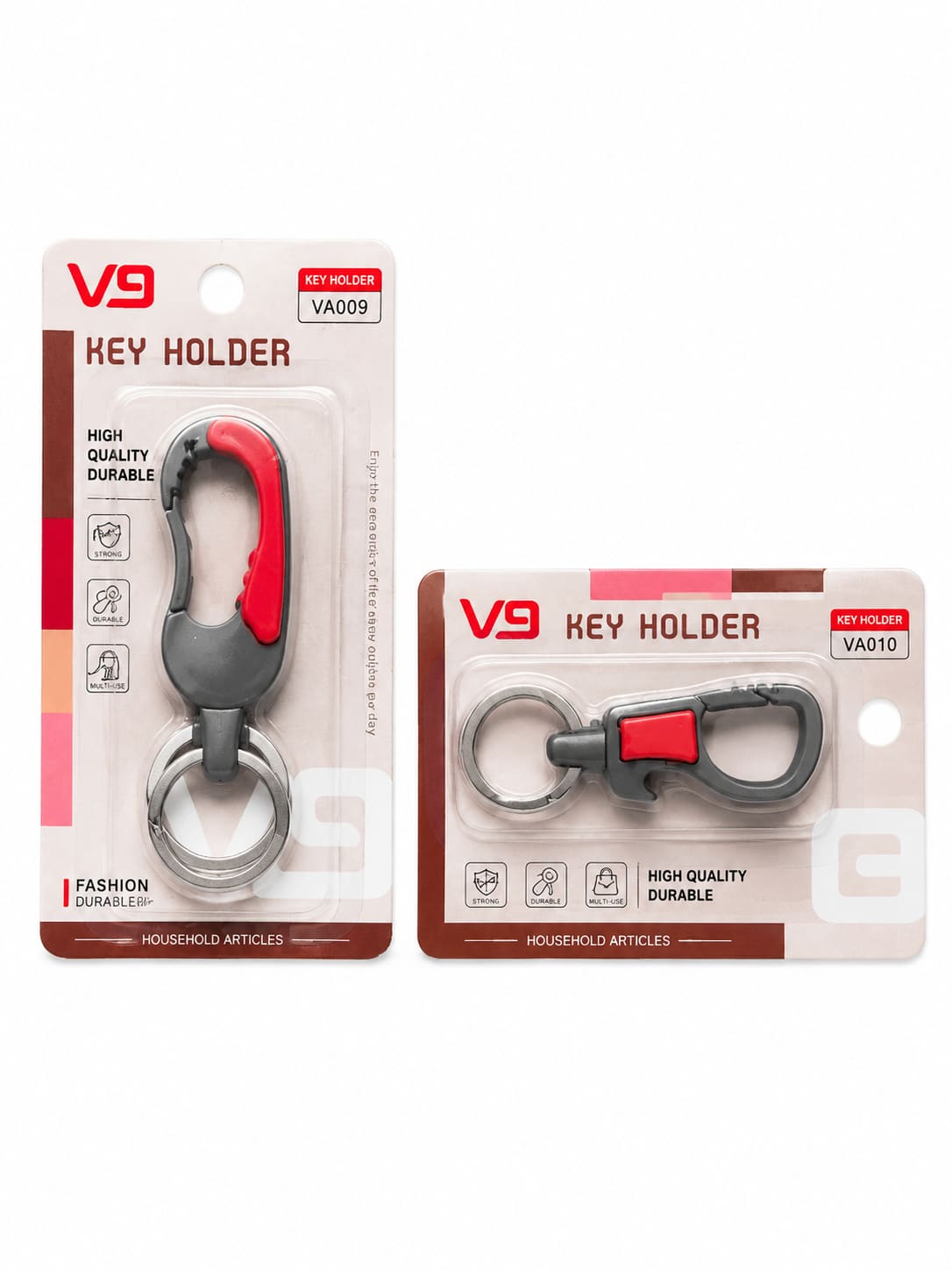 V9 UNIVERSAL KEY RING, KEY HOLDER FOR HOME, BIKE, CAR AND OFFICE