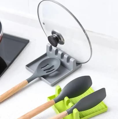 Spoon Rest Holder Utensil Organizer - Kitchen Rack