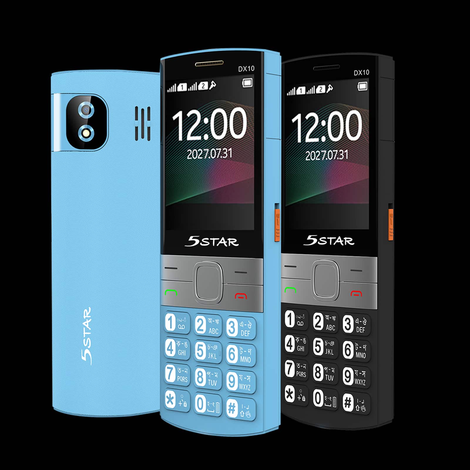 5Star DX10 Feature  Batton Phone 2.4 inch Big Display..2500mah super lasting battery ..1000 Phone Book..Good sound ..BigTorch.Type C port