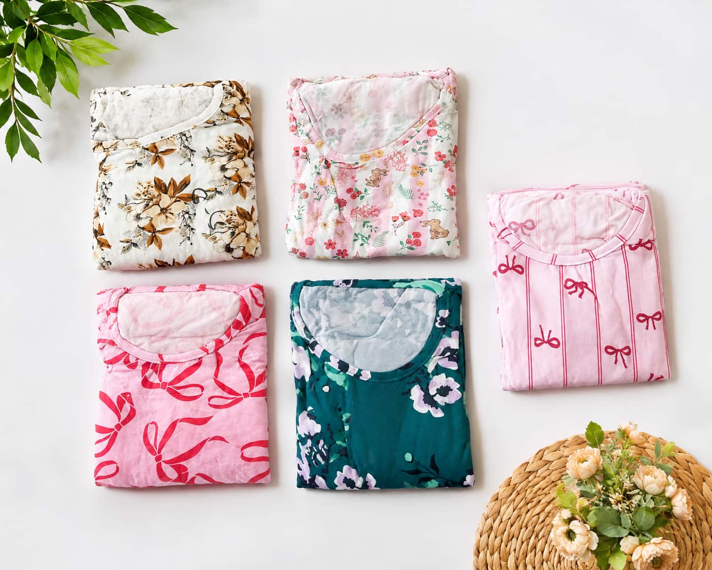 5-6 Years Baby T-Shirt & Touser Combo Pack - 1 Piece Random Color