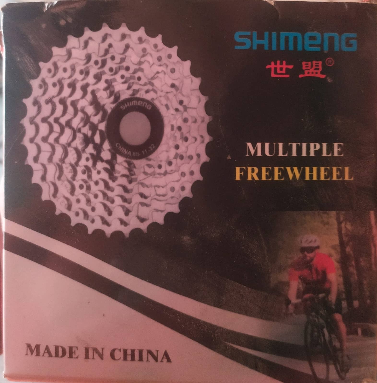 FUKUKAWA 7-Speed Bicycle Freewheel Durable Steel Multiple Freewheel Cassette for MTB