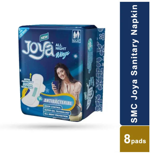 Joya Sanitary Napkin - All Night - 8 Pads Pack | Panty/Wings System | D Shop
