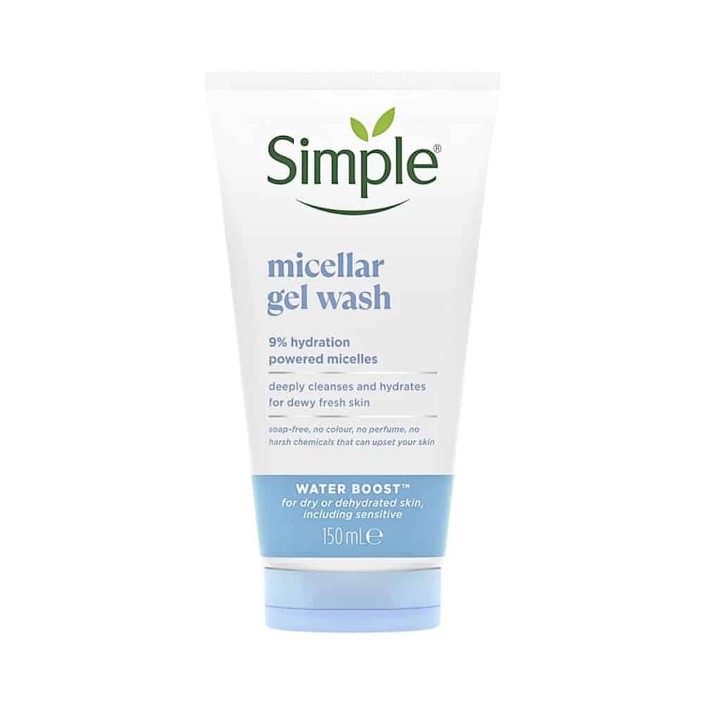 Simple Water Boost Micellar Facial Gel Wash – 150ml | D Shop