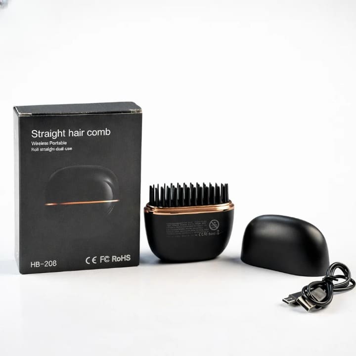 HB-208 Portable wireless straight hair comb | D Shop