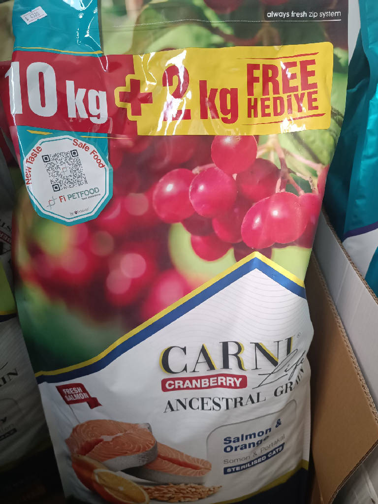 Carni Life Somon&Portakal 12kg