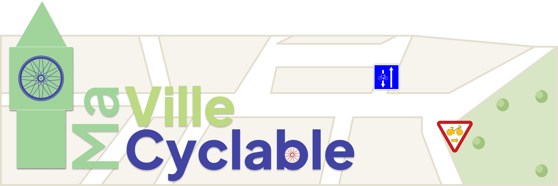 Bannière de l’application Ma ville cyclable