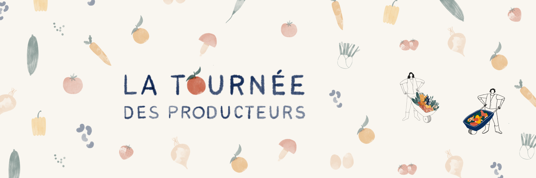 Bannière de l’application La Tournée des Producteurs
