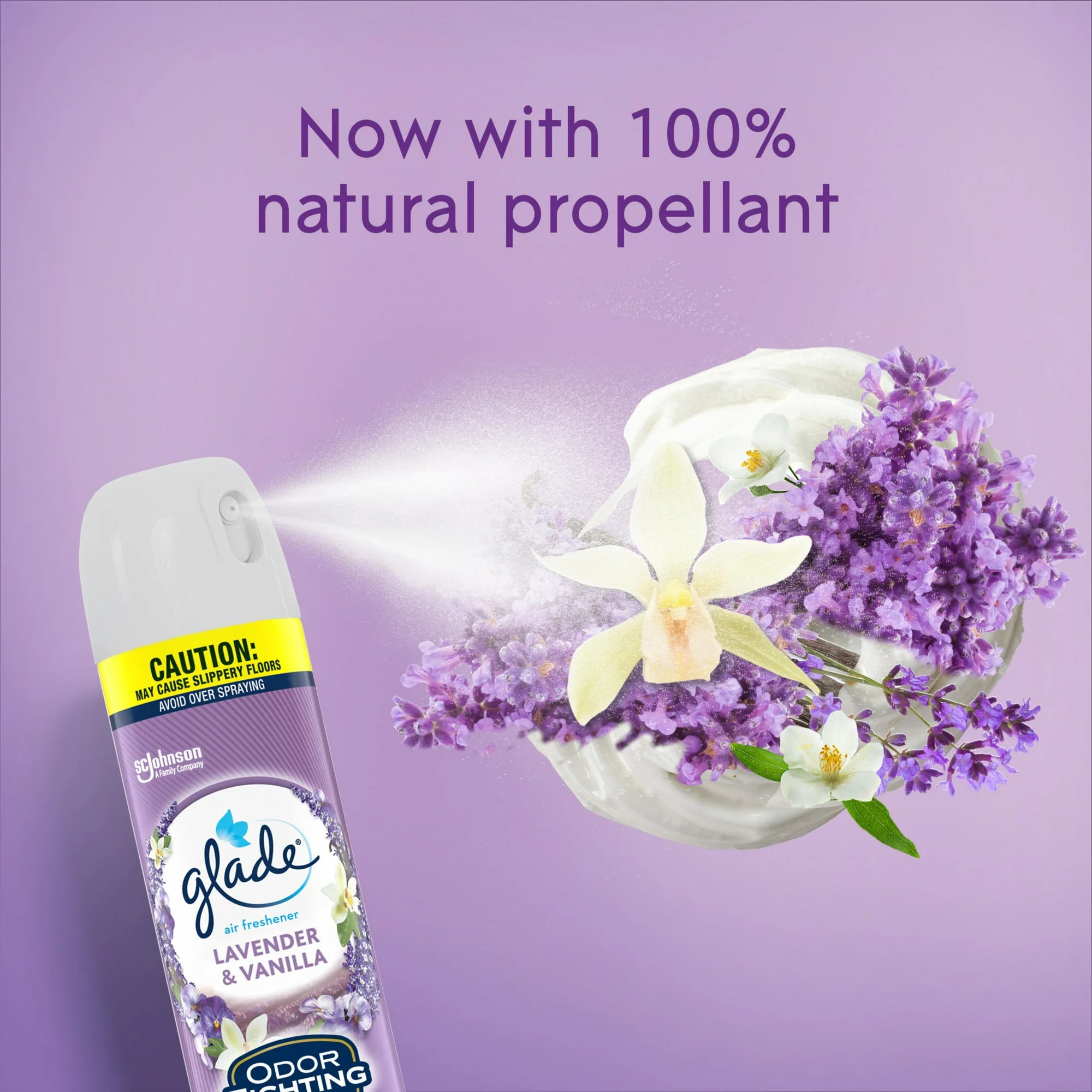GLADE AIR FRESHENER VANILLA  CARAMEL TWIST 8.3OZ