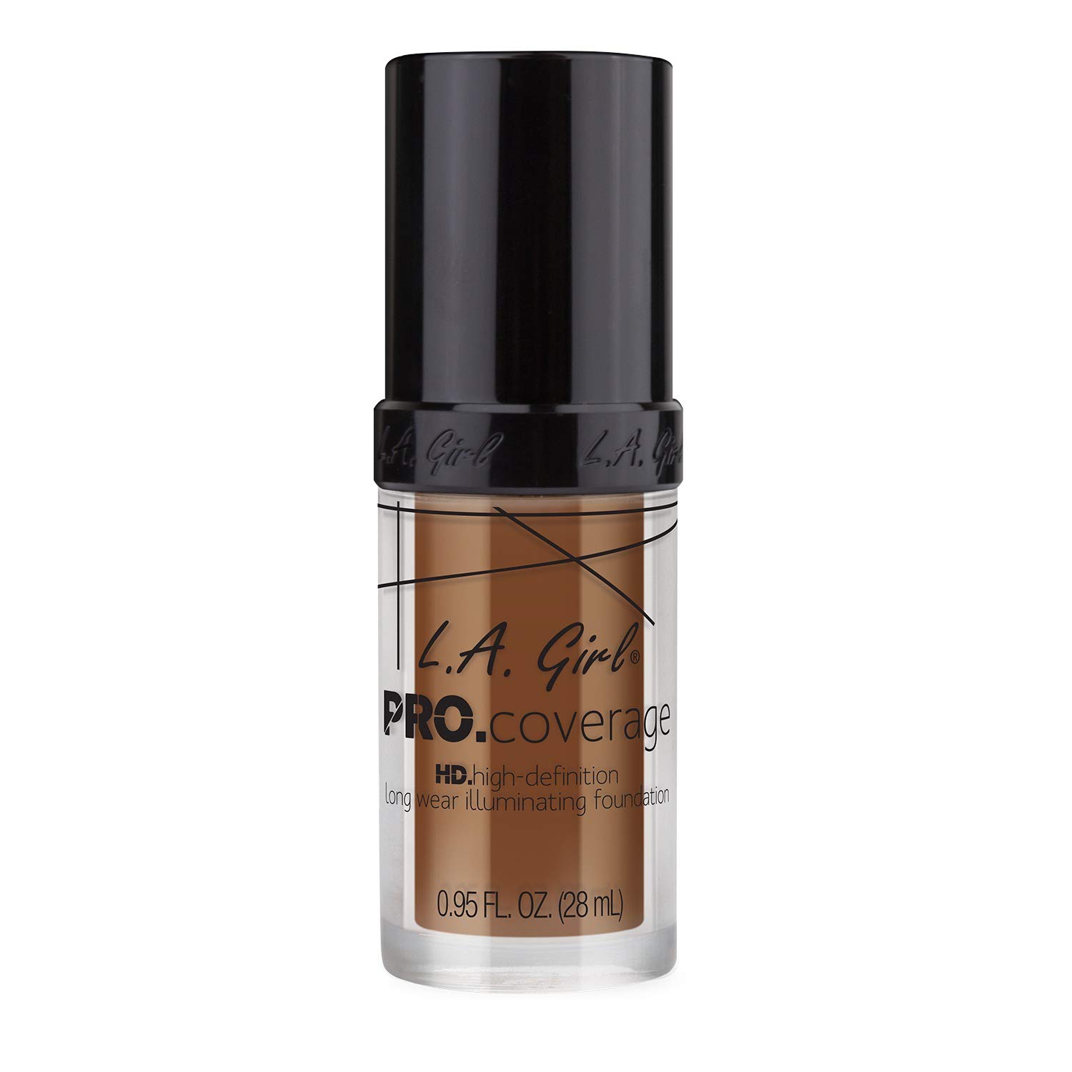 L.A. GIRL PRO COVERAGE ILLUMINATING FOUNDATION GLM654 COFFEE