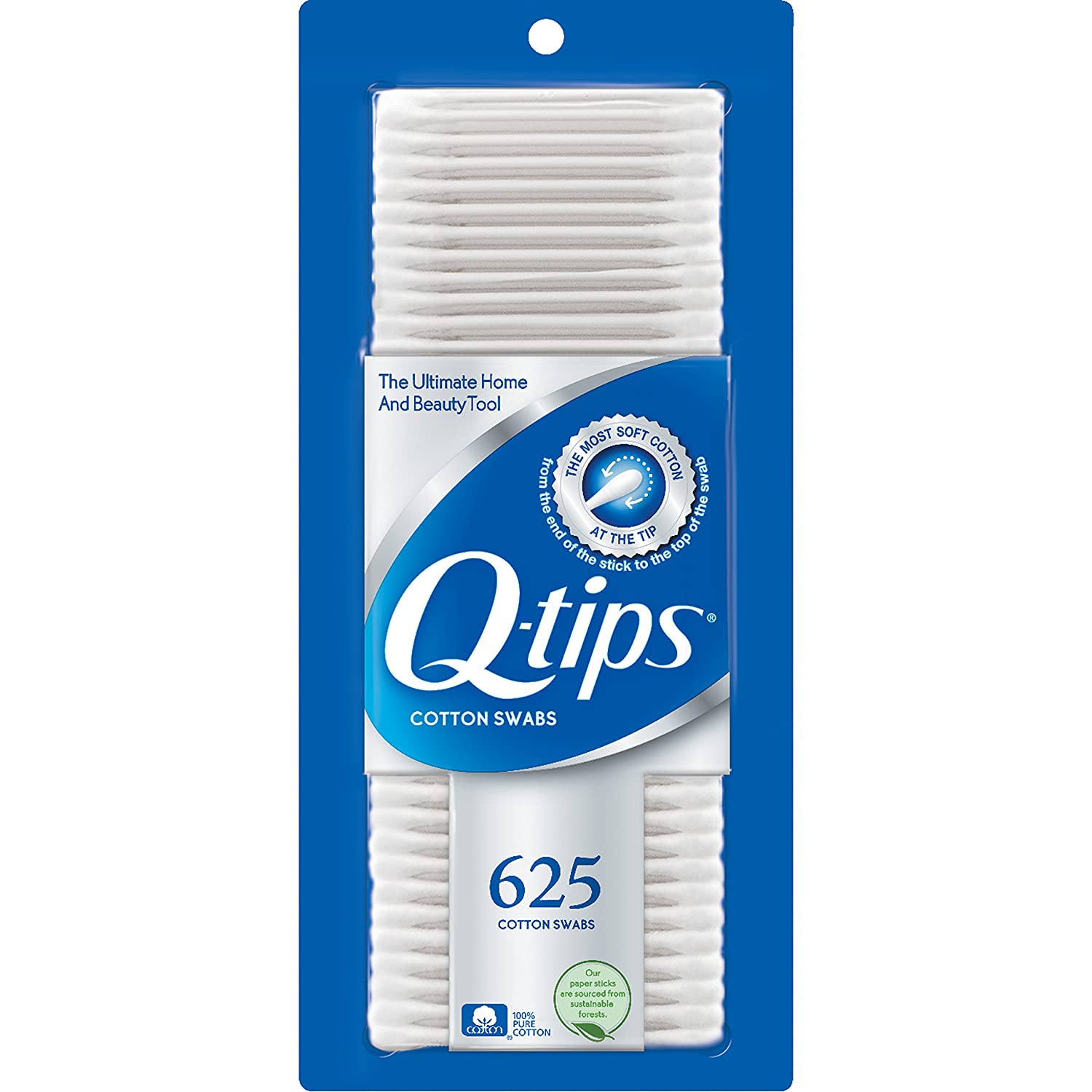 QTIPS COTTON SWABS ORIGINAL 625 COUNT