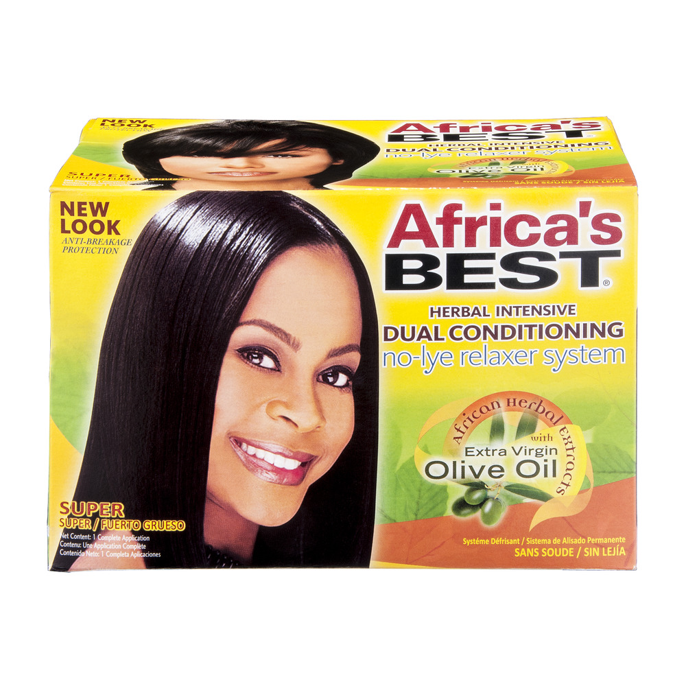AFRICAS BEST HERBAL INTENSIVE DUAL CONDITIONING NOLYE RELAXER SYSTEM, SUPER