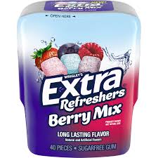 WRIGLEY¨EXTRA REFRESHERS BERRY MIX 40 PIECES