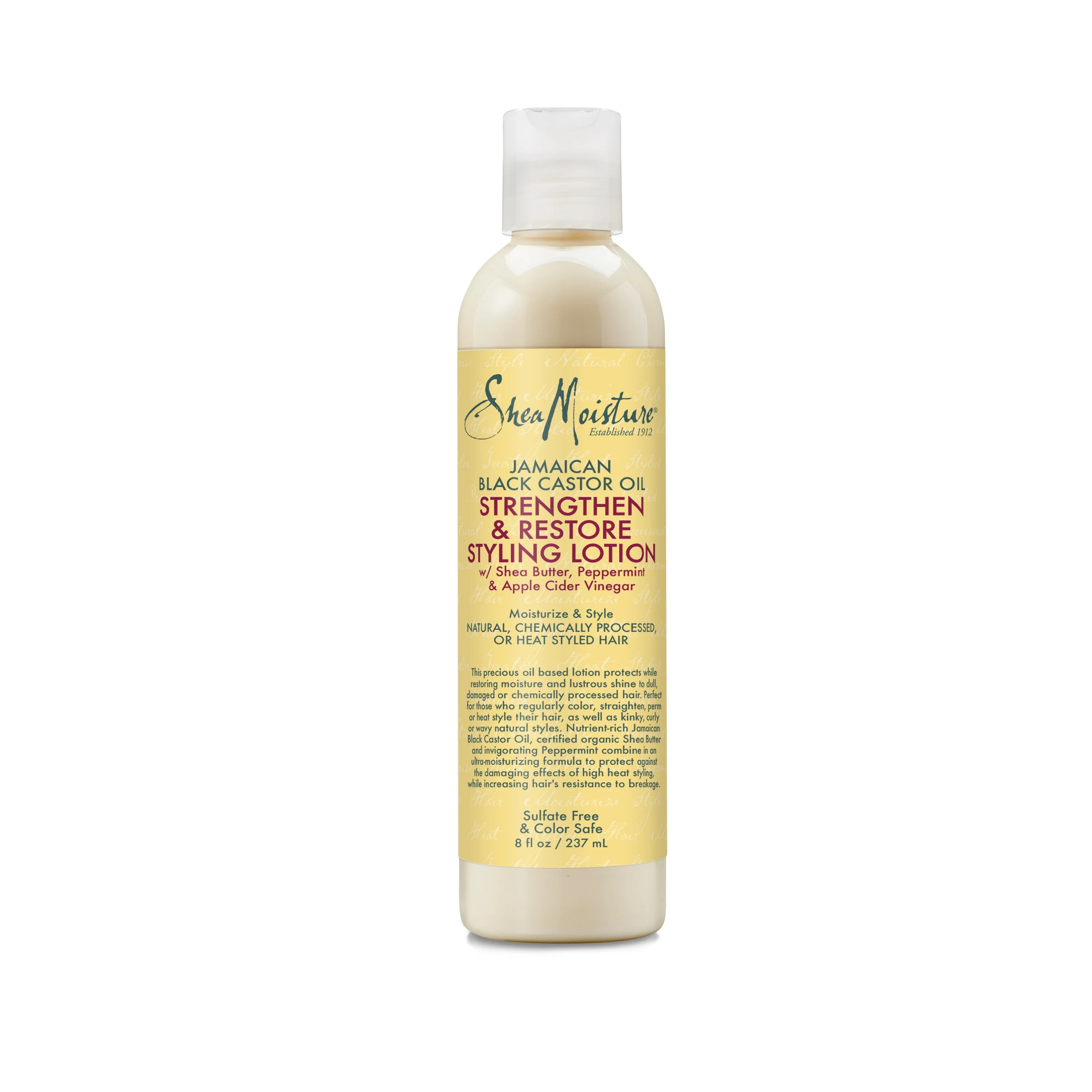 SHEAMOISTURE JAMAICAN BLACK CASTOR STYLE LOTION 8 OZ