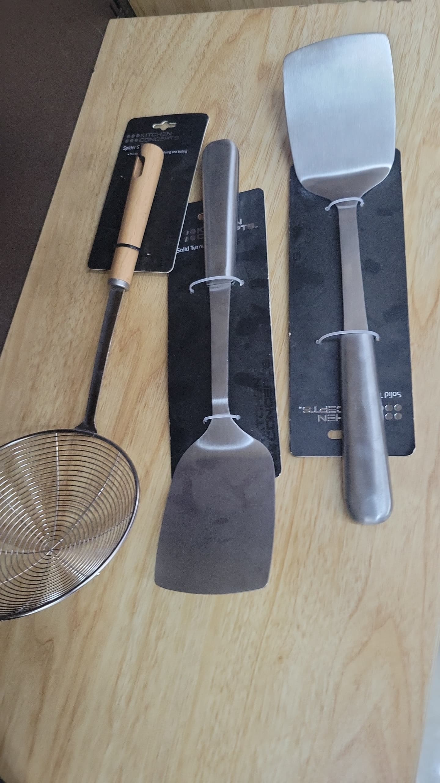 KITCHEN CONCEPTS SPIDER STRAINER OR SOLID TURNER