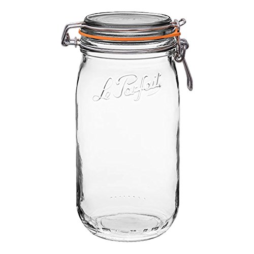GLASS JAR PACKS FOR CANNING AND STORAGE 48OZ(1.5L)