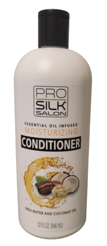 PRO SILK SALON MOISTURIZING CONDITIONNER SHEA BUTTER AND COCONUT OIL 32 OZ (946 ML)