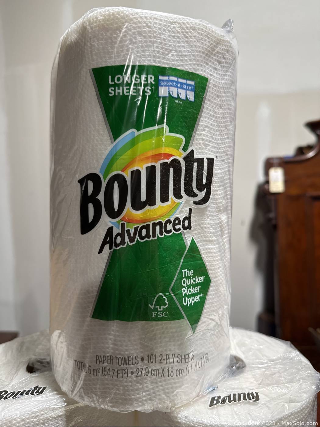 BOUNTY ADVANCED PAPER TOWEL 101 2-PLY SHEETS