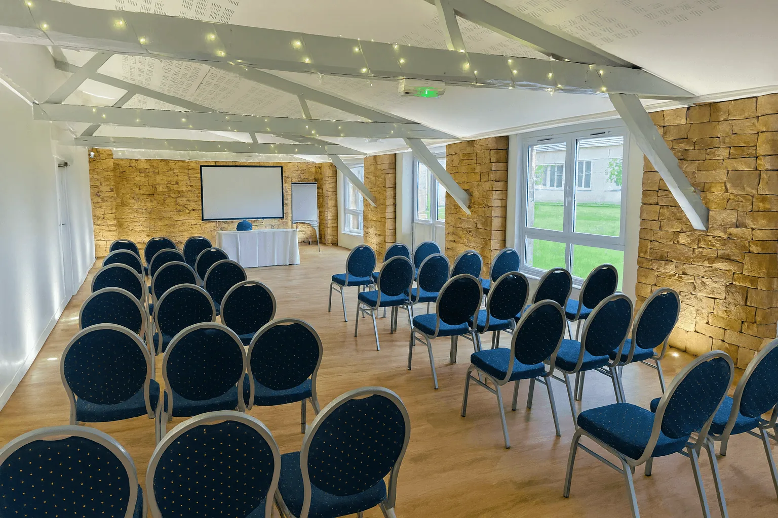 La Grande Salle en configuration théâtre