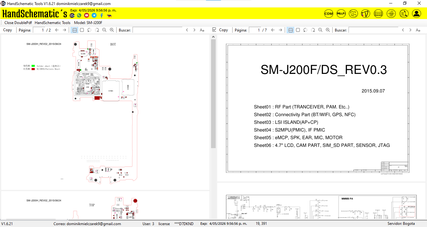 Vista 3 de HandSchematic Tools 12M 1User