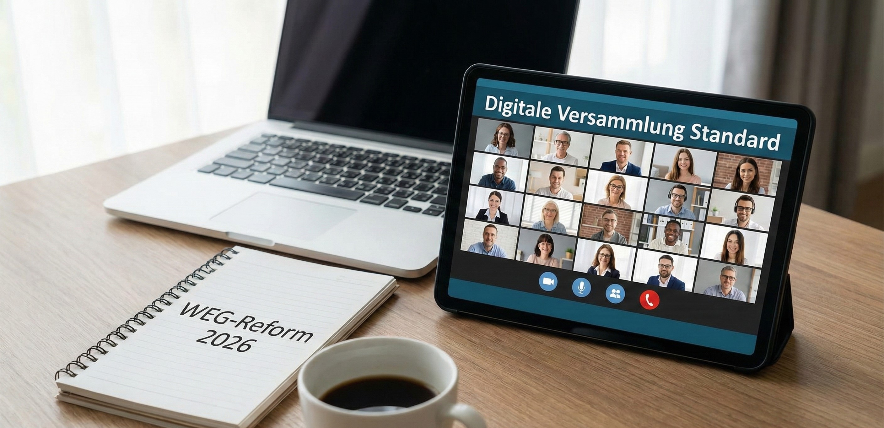 WEG-Reform 2026: Digitale Eigentümerversammlung wird Standard