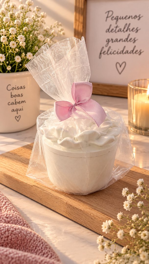Vela Artesanal Jardim de Flores – Delicadeza, Aroma e Aconchego