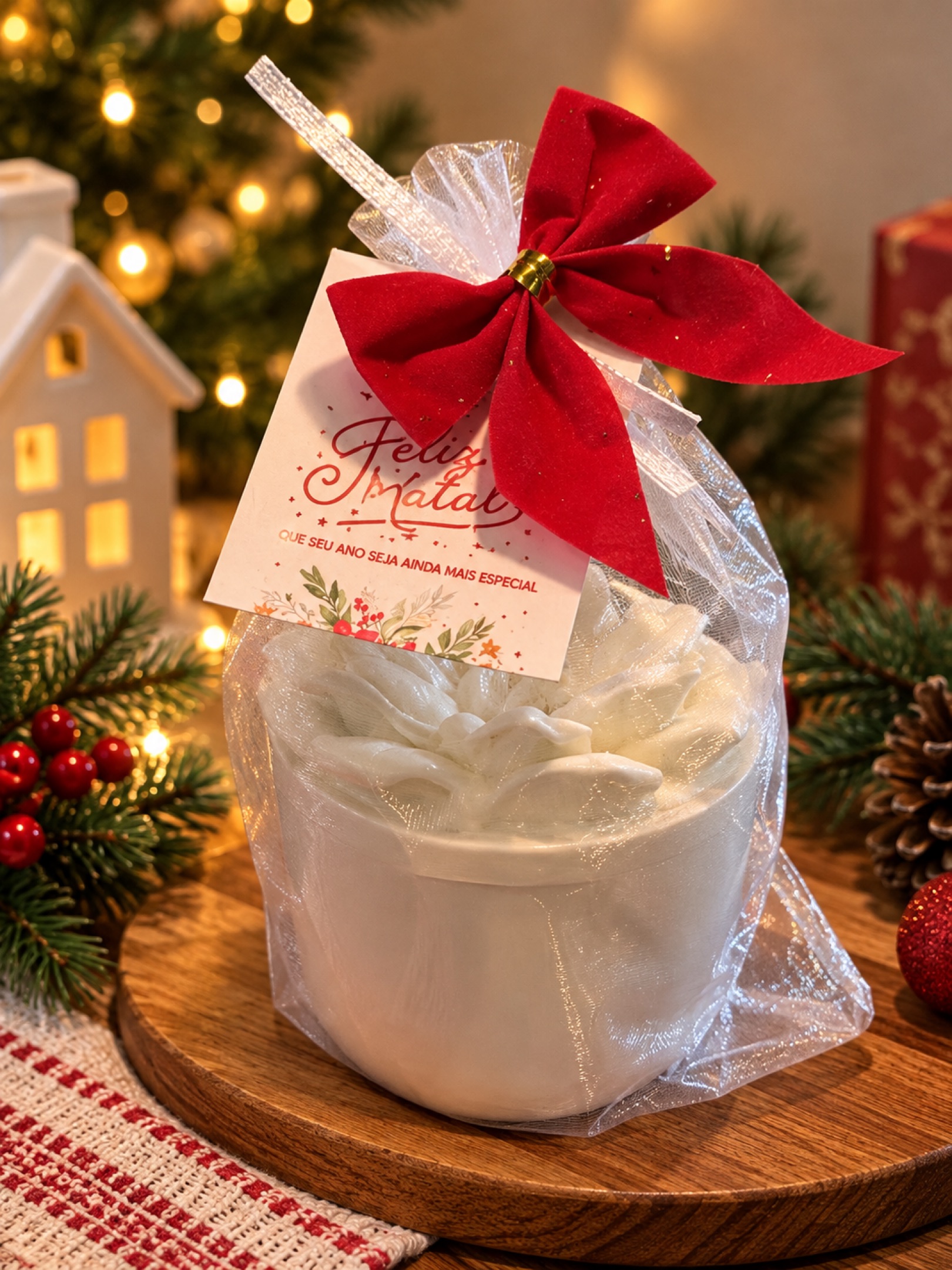 Vela Aromática Jardim Encantado – Especial de Natal
