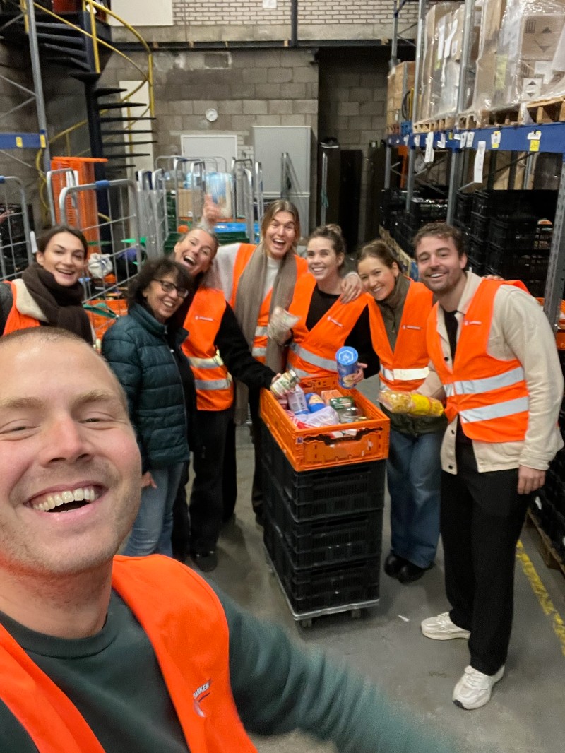 Foto van het event: Voedselpakketten inpakken tijdens kerst 🎄