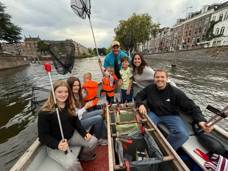 Foto van het event: Plastic vissen in de grachten 🌎