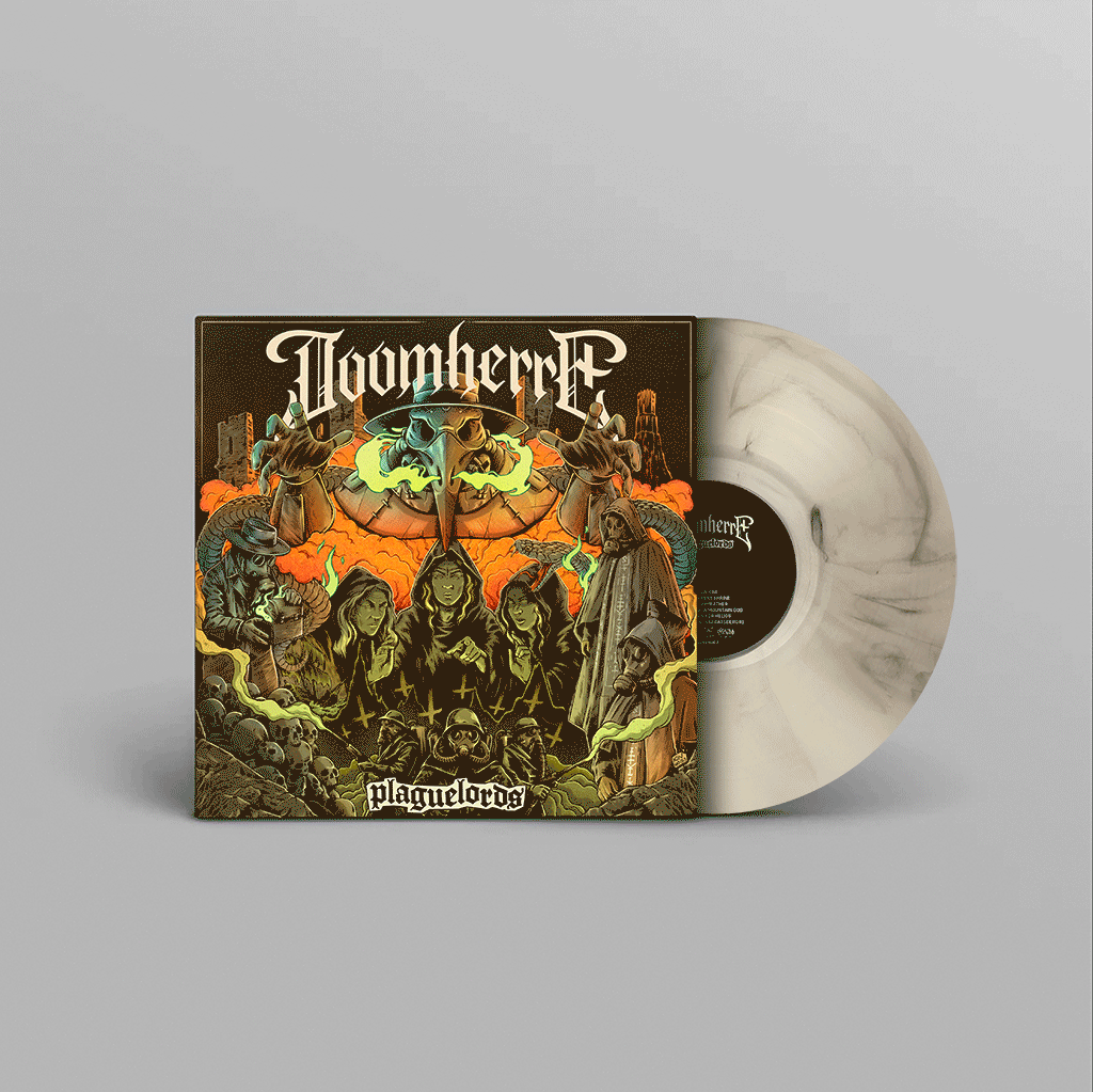 Doomherre - Plaguelords (Bone Marbled Vinyl LP) hover