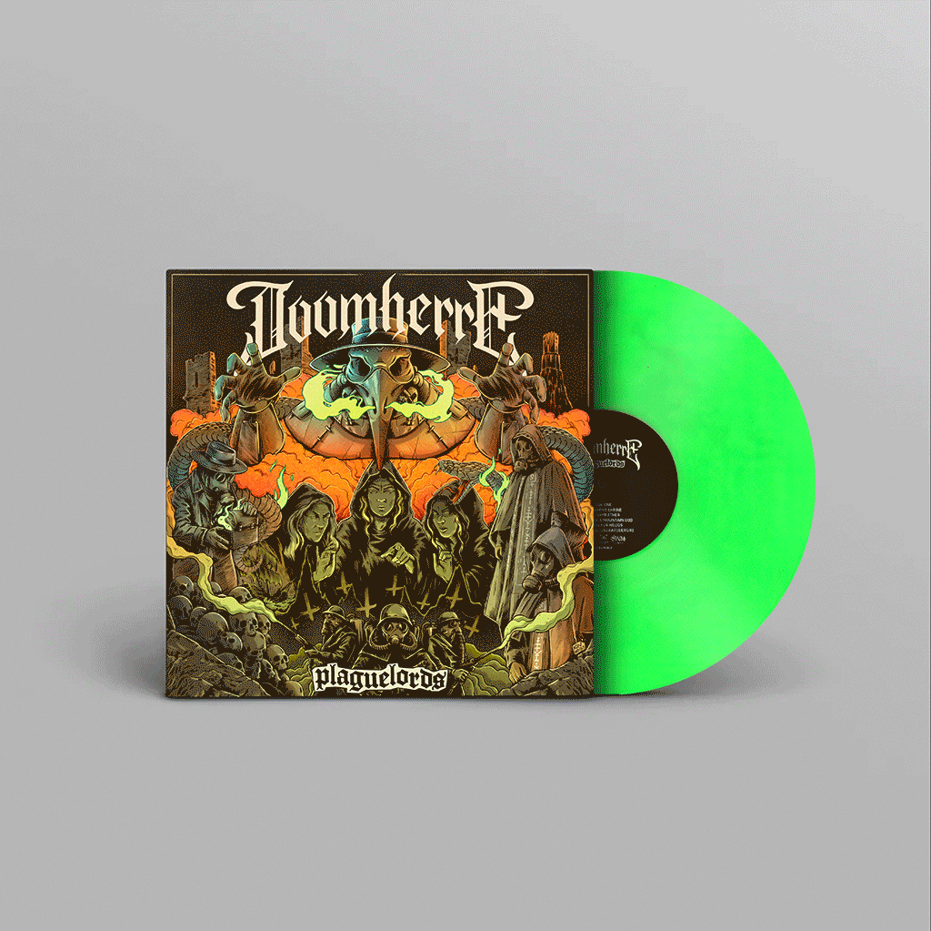 Doomherre - Plaguelords (Fluorescent Green Vinyl LP) hover