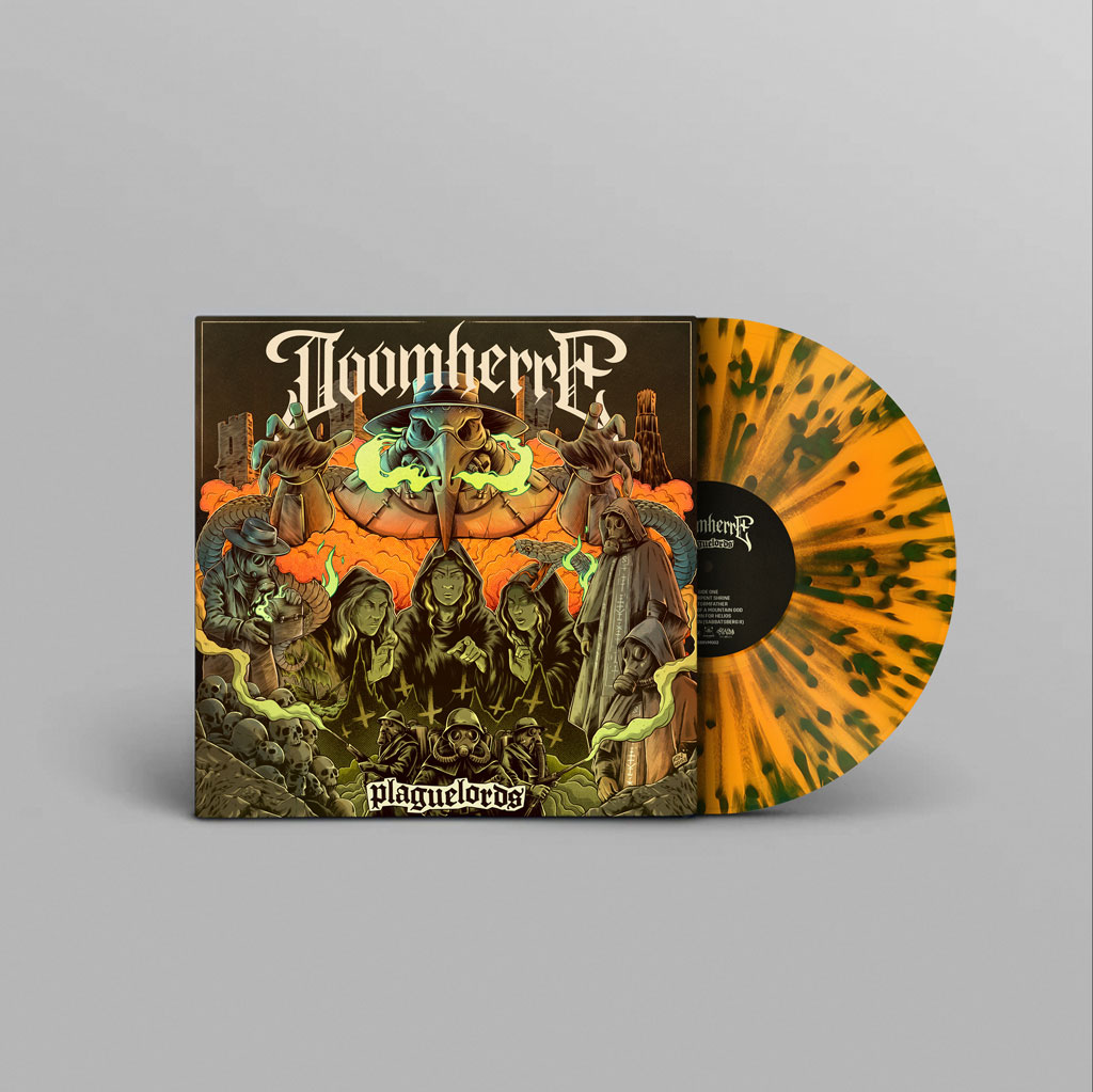Doomherre - Plaguelords (Orange Splatter Vinyl LP)